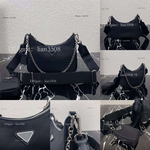 Re Edition Nylon 2005 2000 Designer Bag Shoulder Bags Women's Fashion 3 Pieces Hobo Cross Body Purse Sales Lady Wallet Canvas Best Gift