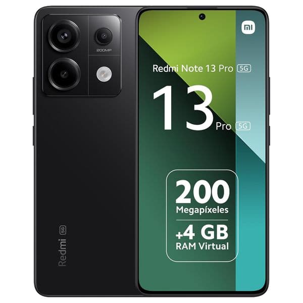 XiaoMi Redmi Note 13 Pro 5G+4G LTE Smartphone with 200MP Camera & 6.67" Display -