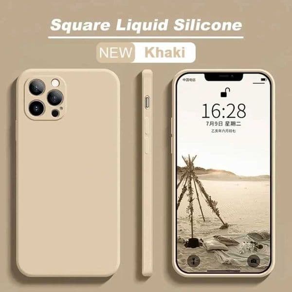 Luxury Case New liquid silicone soft case iPhone 16 15 14 13 12 Pro Max Plus lens protector shock resistant candy colored cover Z241008