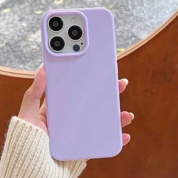 Luxury Case Simple candy solid color case for iPhone 16 13 14 15 Pro Max anti fall soft silicone back cover Z241008