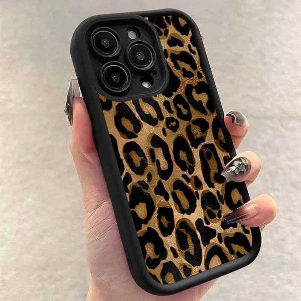 Luxury Case Fashion Black Panther Silicone Phone Case Suitable for iPhone 14 15 16 Pro Max 11 12 13 Mini SE 7 8 Plus X XR XS Max Soft Thick Cover Z241008
