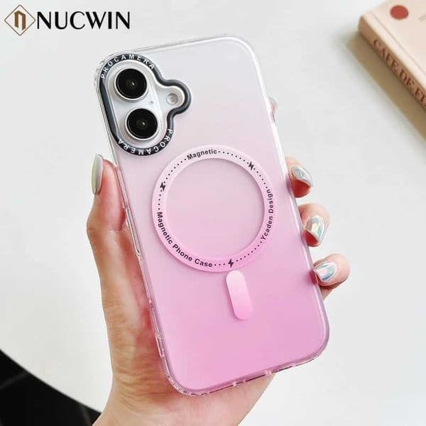 Luxury Case Suitable for iPhone 16 Pro Max gradient aurora ultrathin matte magnetic case suitable for iPhone 11 12 13 14 15 16 Pro Max Plus mini shockabsorbing Z241008
