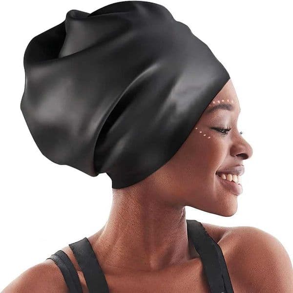 Oversized silicone swimming cap long hair and dirty brain including soft and comfortable adult style swimming cap CL241009