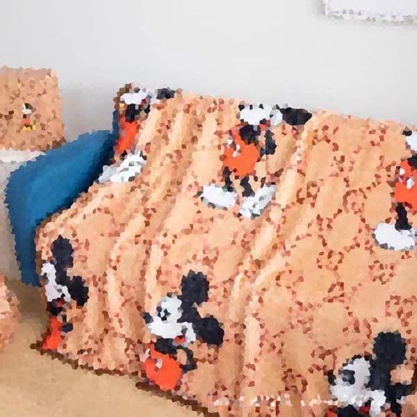 Designer Blanket Foreign trade blanket facecloth blanket pop-up sable blanket office nap cover blanket 150*200cm