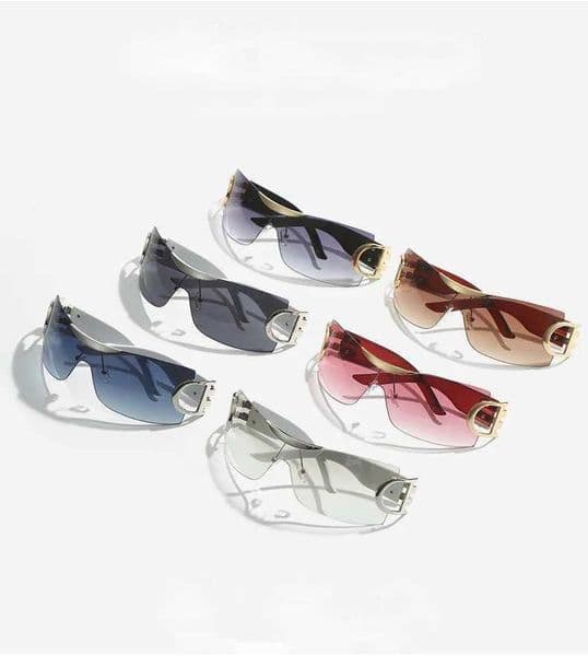 Trendy Sunglasses Women Men Oversize Designer Sunglasses Cycling Goggle Sun Glasses One Piece Shades Gafas Eyewear Sunglasses 230920