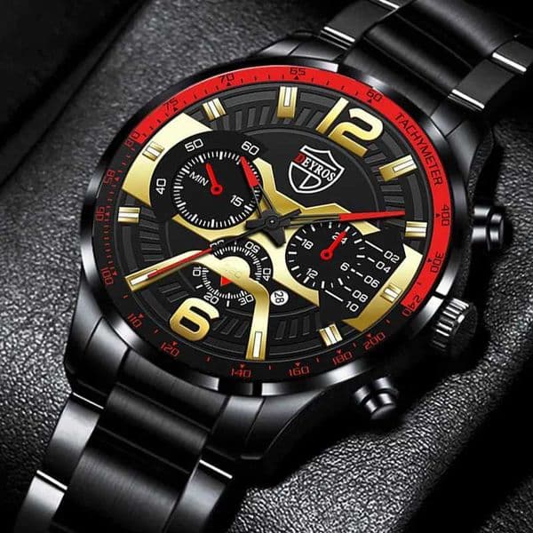 Fashion Mens Stainless Steel Watches Luxury Men Sport Quartz Wrist Watch Male Business Casual Leather Watch relogio masculinoX241010