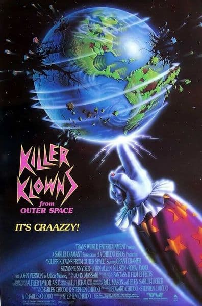 KILLER KLOWNS FROM OUTER SPACE MOVIE ART PICURE PRINT SILK POSTER LIVING ROOM Decorative Home Wall W241010