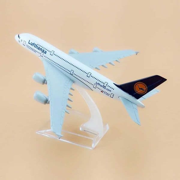 16cm Air Germany Lufthansa Airbus A380-800 380 Airways Airlines Metal Alloy Diecast Airplane Model Plane Aircraft KIds ToysXJ241010