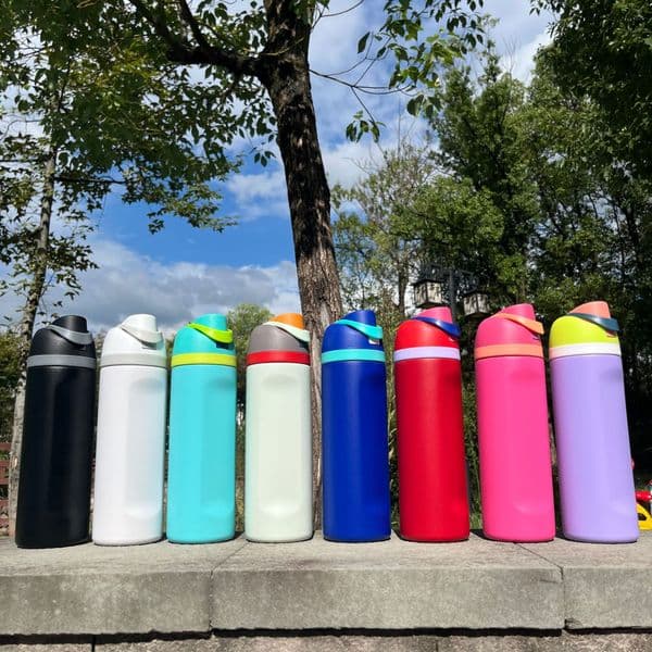 2026 19Oz 24Oz 32Oz Stainless Steel Sports Water Bottle Drinking Tumbler Outdoor Camping Cup Vacuum Insulated Travel Portable Bottles Double