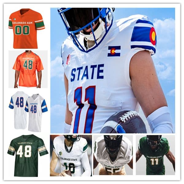 Colorado State College Football Jerseys Brayden Fowler-Nicolosi Avery Morrow Justin Marshall Tory Horton Armani Winfield Jamari Person Buom Jock Gabe Kirschke 4XL