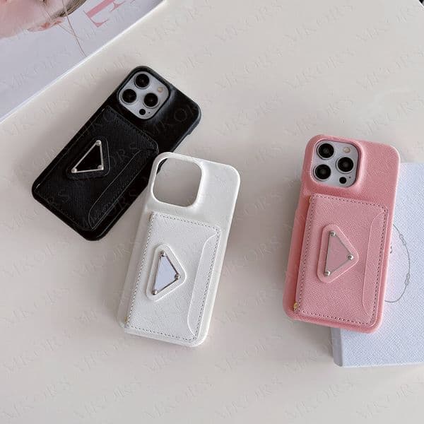 Metallic Letter Phone Case for Phone Pro 8 Leather Magnet Folio Card Slot Pocket Bumper Cover R251211