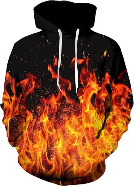 Hoodie for Mens Womens Unisex Novelty Hoodies for Men 3D Printed Graphics Fleece Pockets Pullover Sweatshirts doodle Graphic Hoodies sweatshirt Long Sleeve