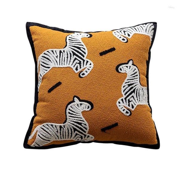 Pillow 45X45cm French Light Sofa Throw Pillows Cover Case Modern Minimalist Decoration Couch For Room Home Decor B2