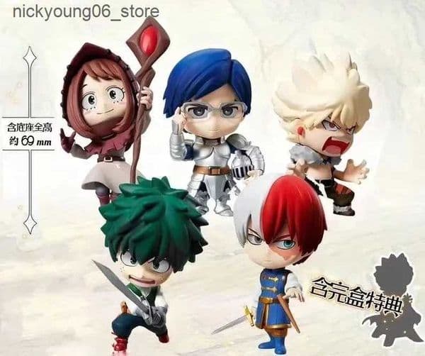 6pcs My Hero Academia Anime Midoriya Izuku, PVC Action Figures, Collection Toys dh5727163