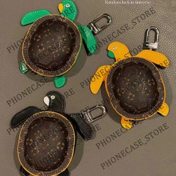 Designer LU AirPods Pro Case for 1 2 3 4 5 6 Generation Beautiful Leather Turtle Earphone Protective AirPod AirPods3 AirPodspro Mini Wallet KetChain Cases with Box JS