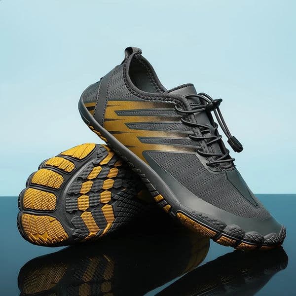 Unisex Barefoot Shoes Gym Sport Running Fitness Sneakers Outdoor Beach Water Sports Upstream Aqua Shoes Men Women Size 35-47 241015