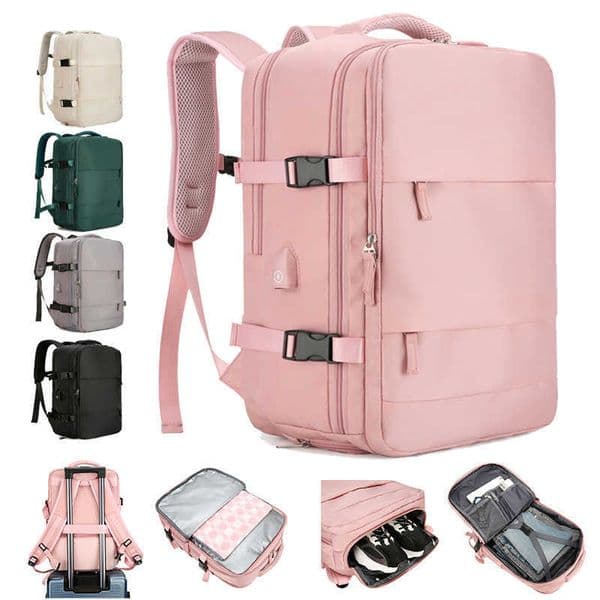 CMM Large Capacity Travel Bag Splash Proof Fashion Portable Outdoor Travel Backpack Mens Business Laptop Bag
