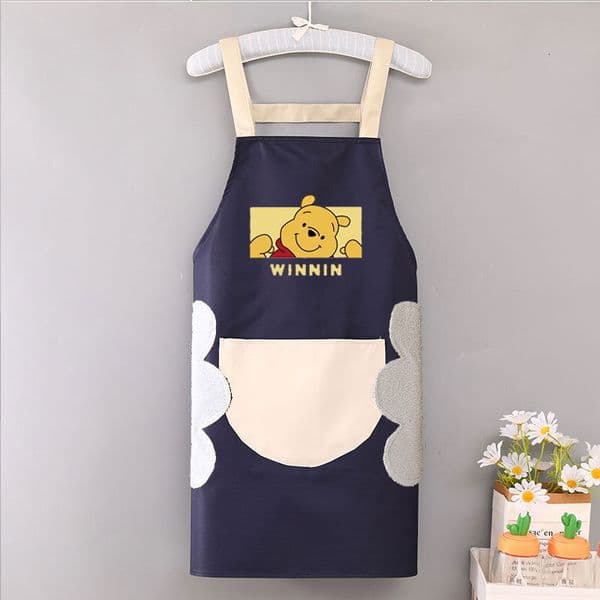 Oversized apron women 200 waterproof oil resistant, rubbing hands mm, extra large for men with a weight gain of 300 pounds