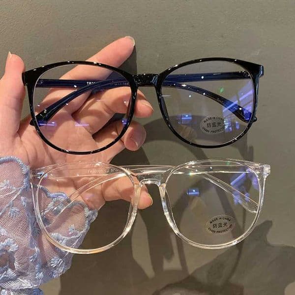 Fashion Vintage Anti Blue Light Glasses Office Computer Goggles Unisex Round Frame Anti Radiation Video Gaming Eyewear Men WomenX241008