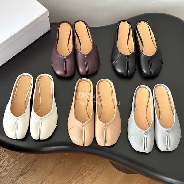 Top quality Sheepskin mules slides Slippers Flat sandal slip on shoes Beach sandals vacation shoes for womens holiday Luxury designer flats shoe Walking shoes