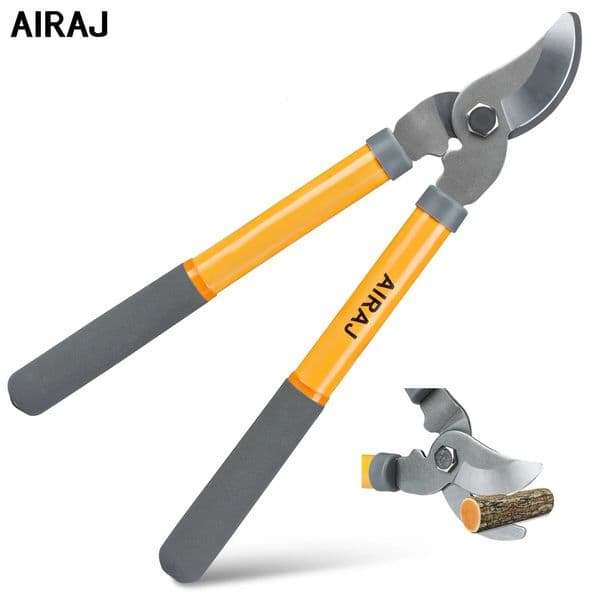 AIRAJ Pruning Shear Sharp Labor Saving Scissors Professional Pruner Equipment Garden Plant Branch Pruners Gardening Hand Tools 241016