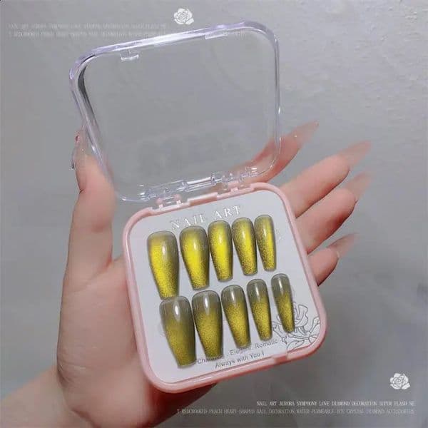 Manicure False Nails Hand Made Wear-resistant Smd Exquisite Easy To Operate Nail Art Wearing Armor False Nails 241017