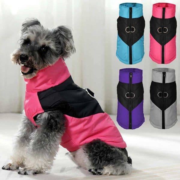 Waterproof Dog Jacket Puppy Coat Waterproof Pet Clothes For Small Medium Dogs Cat Vest Pullover Chihuahua French Bulldog CostumeXJ241018