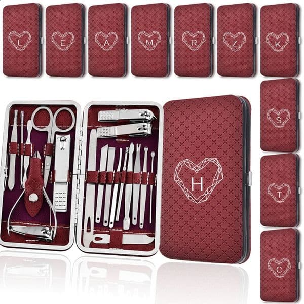 Nail Clipper Pedicure Set Manicure Kit Grooming Tool Toenails Fingernails Toenail Sharpener Portable Clipper 26 Letter Pattern 241017
