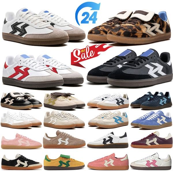 designer running shoes men women platform suede leather Black White Gum Pink Blue Red mens trainers outdoor tennis