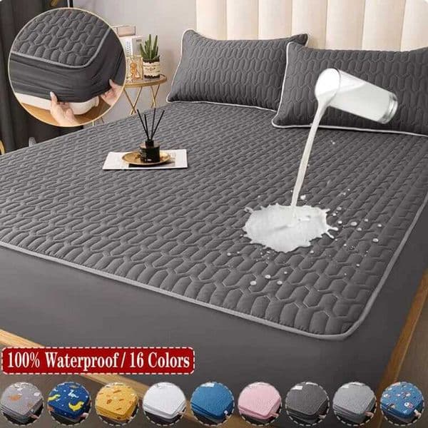 Bed Sheet Waterproof thick pad protector adjustable to fit bed sheets bed covers antibacterial pads for beds 120x200 160x200 180x200 M241018
