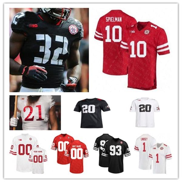Nebraska College Football Jerseys Dylan Raiola Dante Dowdell Emmett Johnson Isaiah Neyor Jahmal Banks Jaylen Lloyd John Bullock Malcolm Hartzog Jr Ty Robinson 4XL