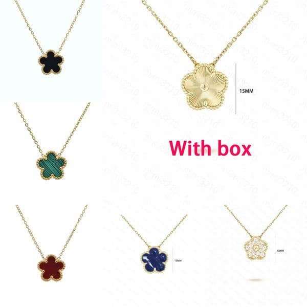 pendant necklaces New Fashion classic couple mother gift designer gold necklace high quality jewelry 8b9