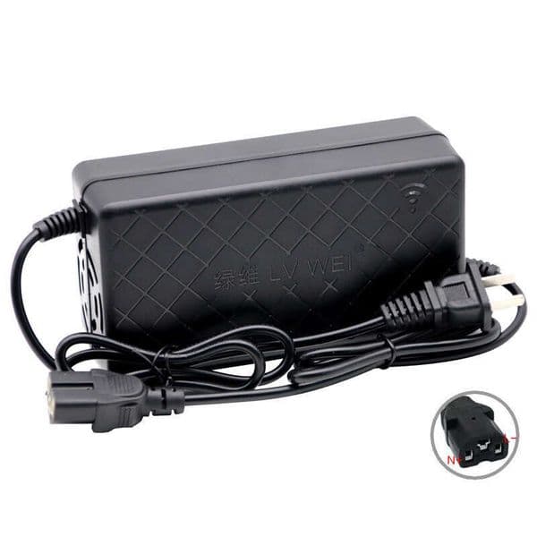 60V Smart Lithium Charger For 16S 10AH 12AH 20AH Battery Output DC 67.2V 2A T Connector