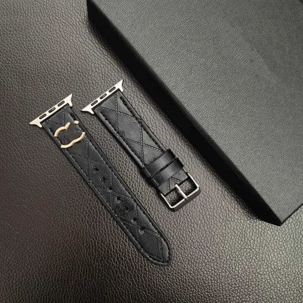 Luxury PU Leather Band Straps For Apple Watch band Straps 49mm 45mm 44mm 42mm 41mm Designer Bracelet Wrist bands iWatch Series 9 8 7 6 5 4 3 2 1 se8 Band Designer