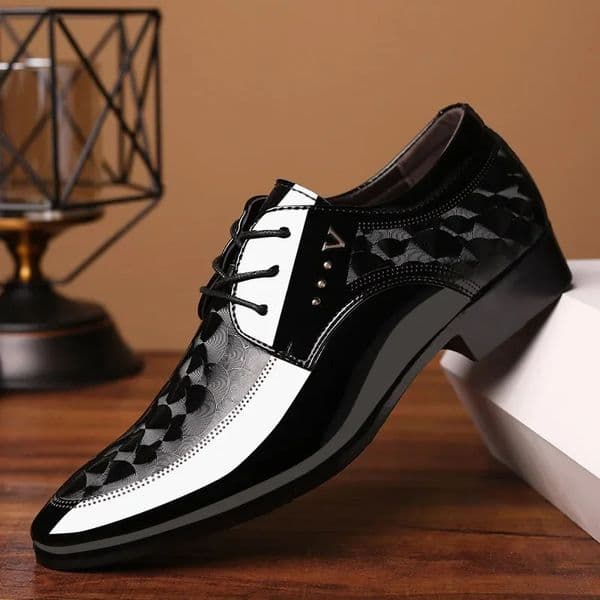 Mens Leather Shoes Business Dress Shoes Versatile Wedding Shoes Mens Shoes er Loafers Mens Zapatos Para Hombres 241019