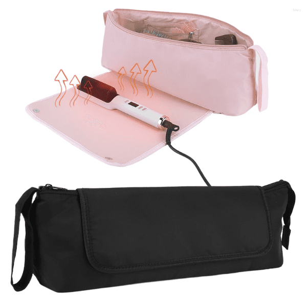Storage Bags 2 In 1 Hair Tools Travel Bag Large Capacity Portable Dryer Organizer For Straightener Styling