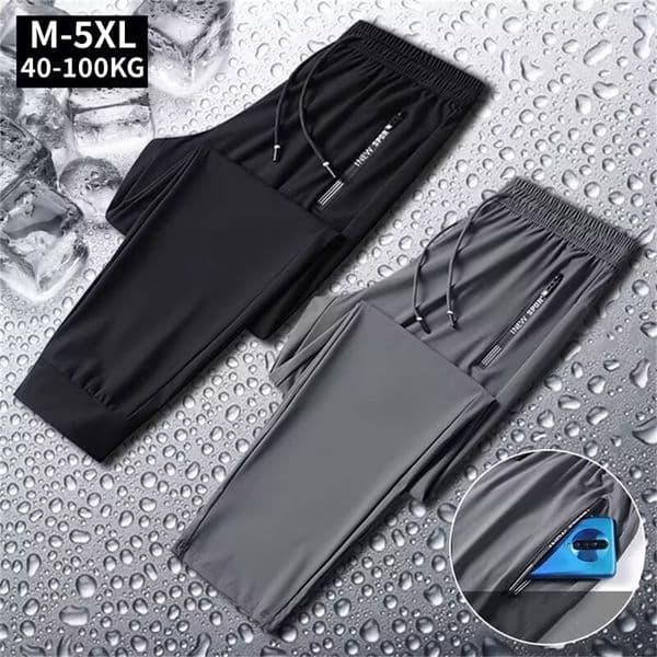 Casual Pants Men Fitness Sportswear Tracksuit Bottoms Skinny Sweatpants Trousers Gyms Jogger Track Mens Joggers 5XL 240930