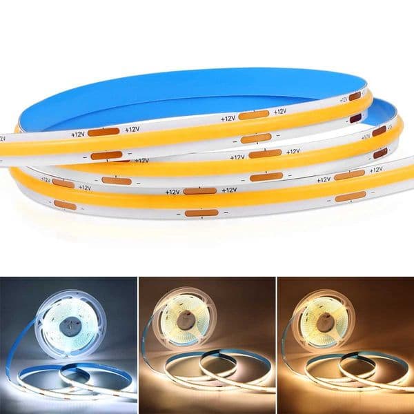 10M COB LED Strip Light 320LEDs/M 12V 24V Flexible FOB LED Lights Tape Kitchen Bedroom Wall Decor LightingLX241023