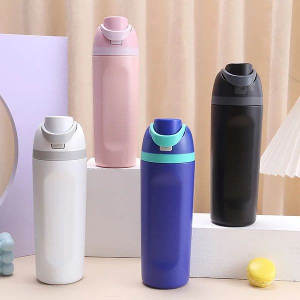 600ML 316 stainless steel water bottle cup vacuum flame water bottle for outdoor camping sports insulated cup 241021