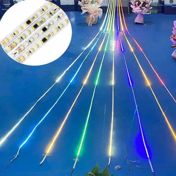 WS2811 Pixel LED Strip light 24V SMD 2835 120LEDs/M Addressable blue white Running Water Flowing Chasing Tape Light 5/10/20MLX241023