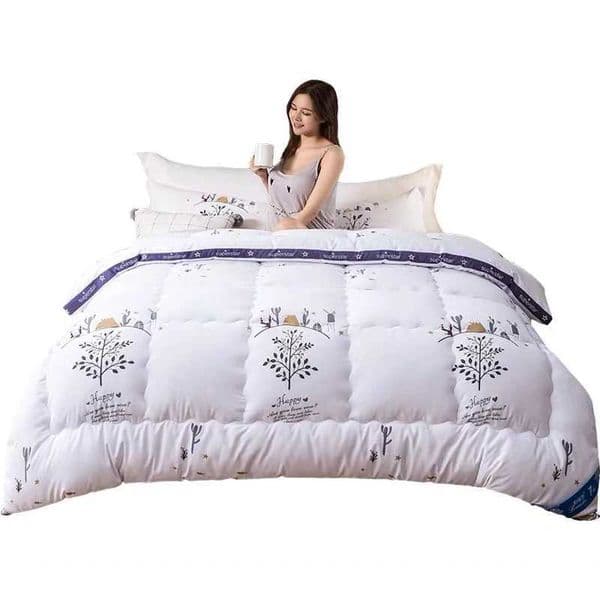 Super Warm quilt winter blanket soft comfortable 8kg double-sided velvet quilt thickened warm autumn spring plush comforter coreXJ241024