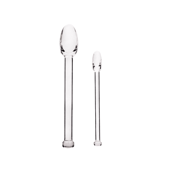 Small Large glass spoon Dry Herb Scoop smoking accessory Tool