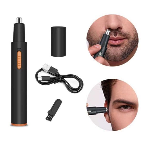 New Portable High Quality Efficient Precision USB Charging Nose Hair Trimmer - Compact and Versatile Grooming Tool for StylingXJ241024