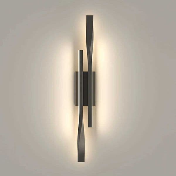 Long strip wall lamp light luxury creative room bedroom bedside lamp simple modern Nordic living room TV wall lamp X2506071