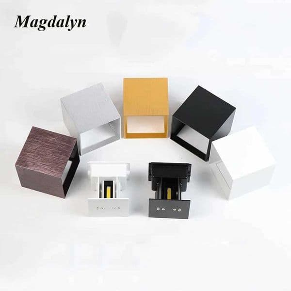 Magdalyn sensor outdoor wall light cube retro Sconce balcony home decoration modern courtyard indoor waterproof LED light X241025