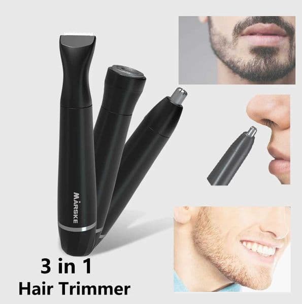 Nose Hair Cutting Machine Rechargeable Beard Shaver Waterproof For Men Face Beard ClipperXJ241024