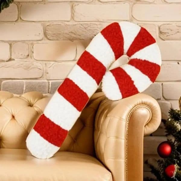 Christmas candy pillows soft and comfortable candy sticks throw pillows sofa beds decorative chairs cushions rens Christmas gifts 241024
