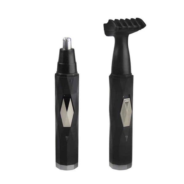2 In 1 USB Rechargeable Nose Electric Hair Trimmer Mens Ear Nose Hair Cutter temples Sideburns trim Razor Home Travel CareXJ241024