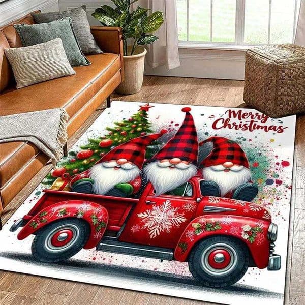 15 sizes of Santa Claus snowman patterned carpets for bedrooms living rooms bathrooms creative door mats holiday area carpets X241024