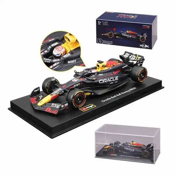 Plane Bburago 1 43 Rb20 F1 Model Verstappen #1 Perez Alloy Car 2026 Formula Racing Red Bull Die Casting Toy slot car Car Track